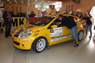 Rallye Český Krumlov: Technické přejímky, servis